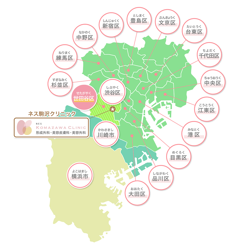 患者様ご来院マップ