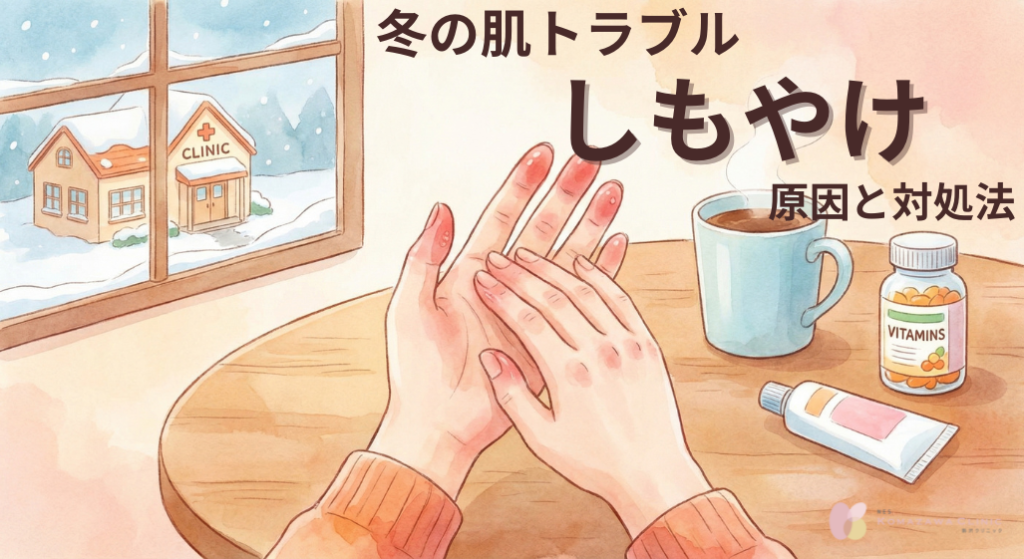 【冬の肌トラブル】「しもやけ」がかゆい！原因と対処法