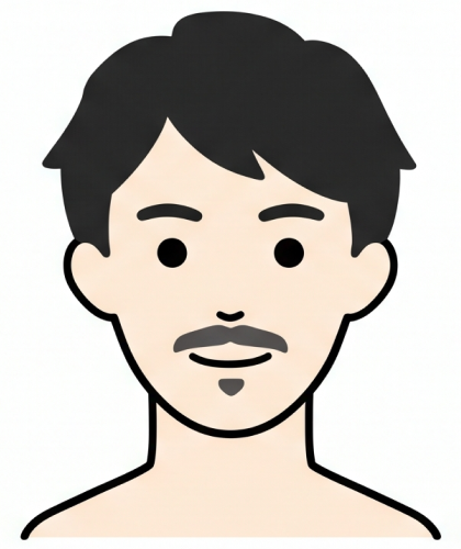 口ヒゲ＋下唇ヒゲ